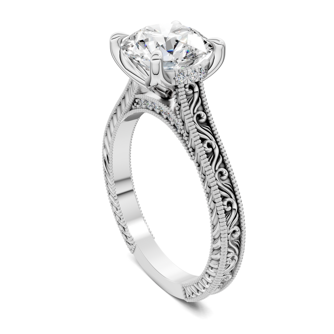 Jill Vintage Vine Ring