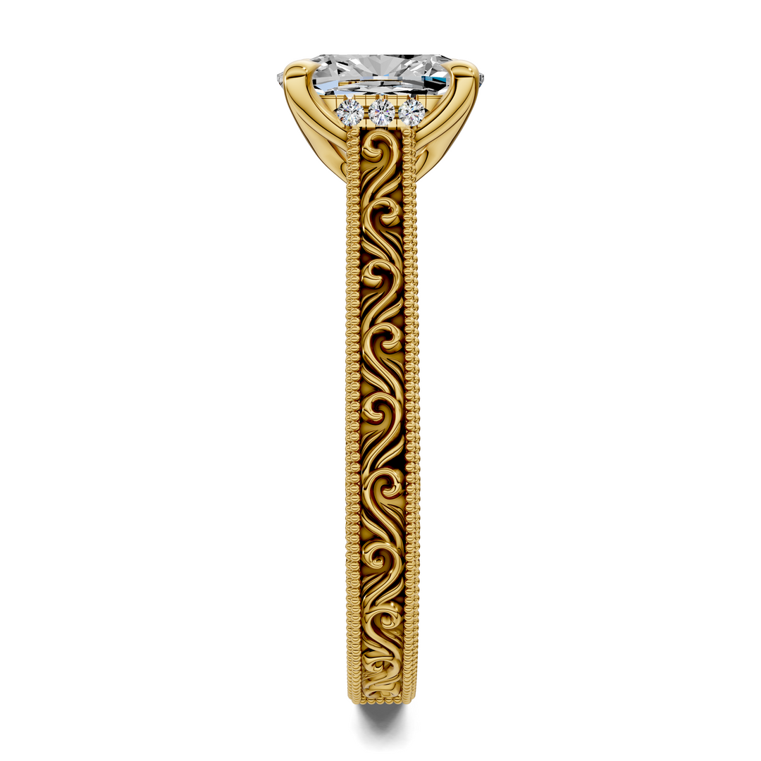 Jill Vintage Vine Ring