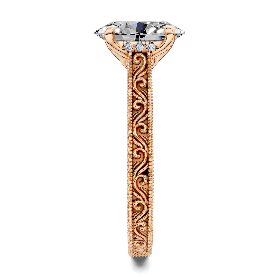 Jill Vintage Vine Ring