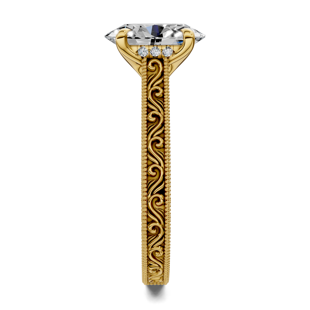 Jill Vintage Vine Ring