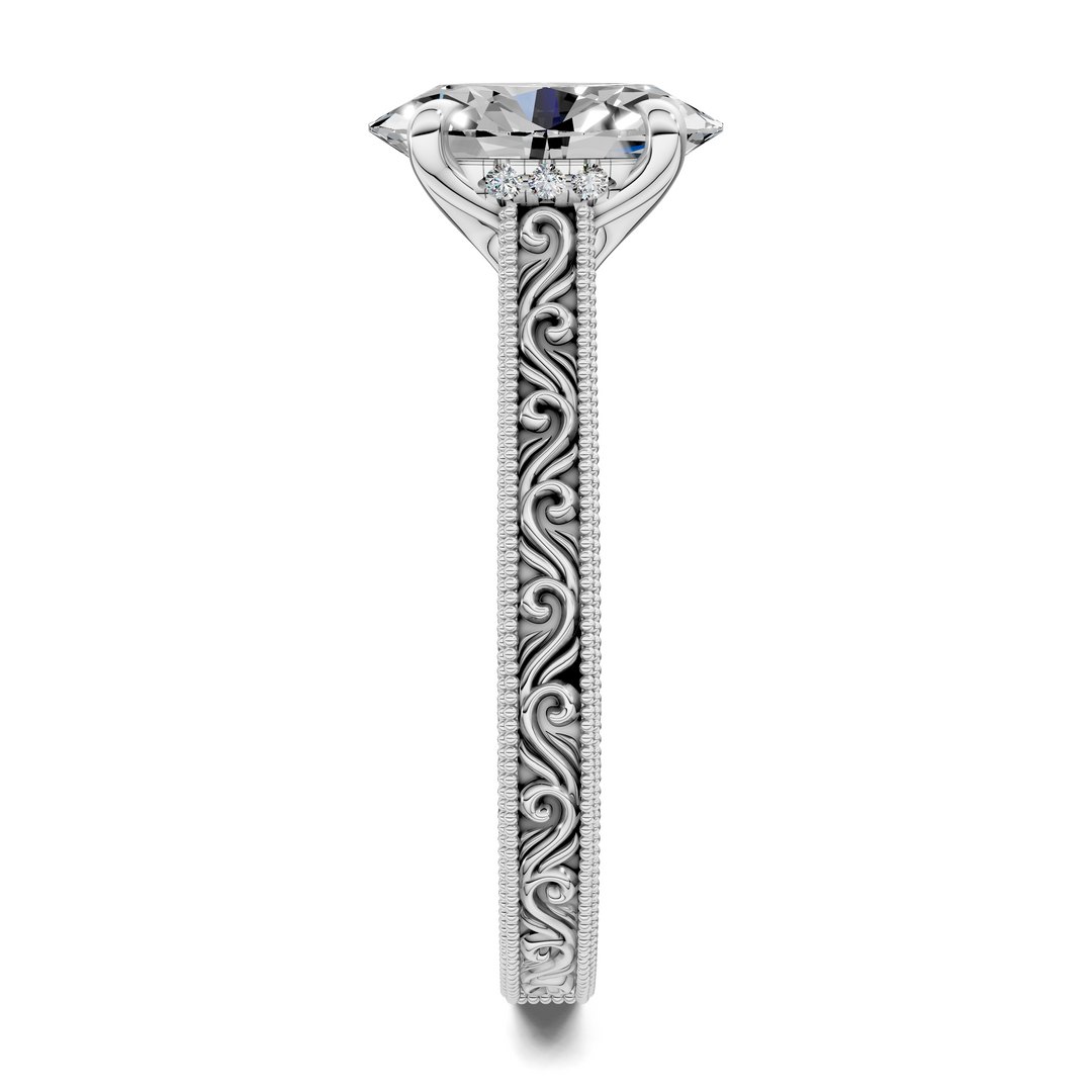 Jill Vintage Vine Ring