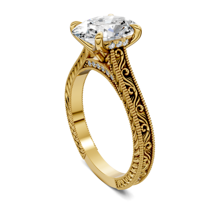Jill Vintage Vine Ring