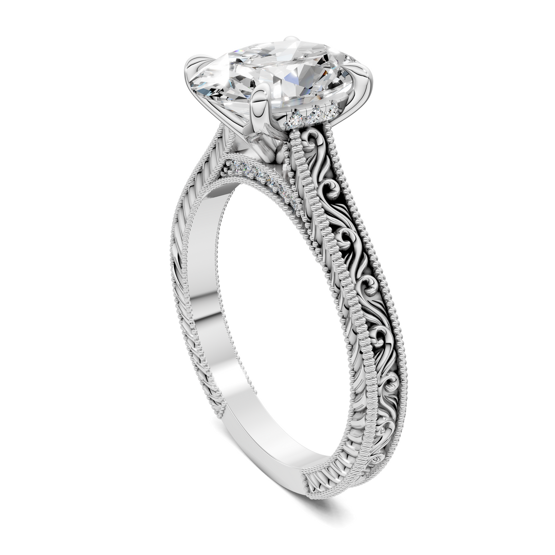 Jill Vintage Vine Ring