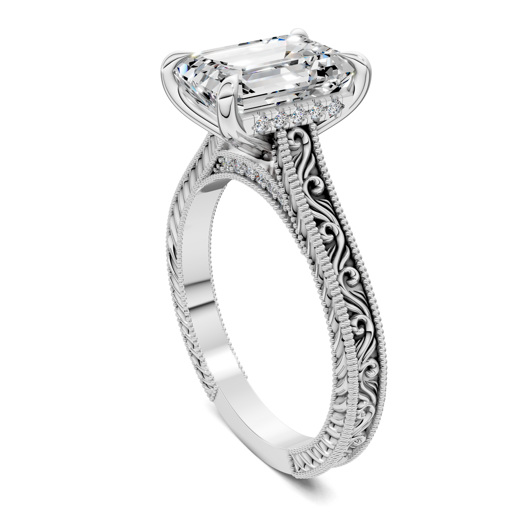 Jill Vintage Vine Ring