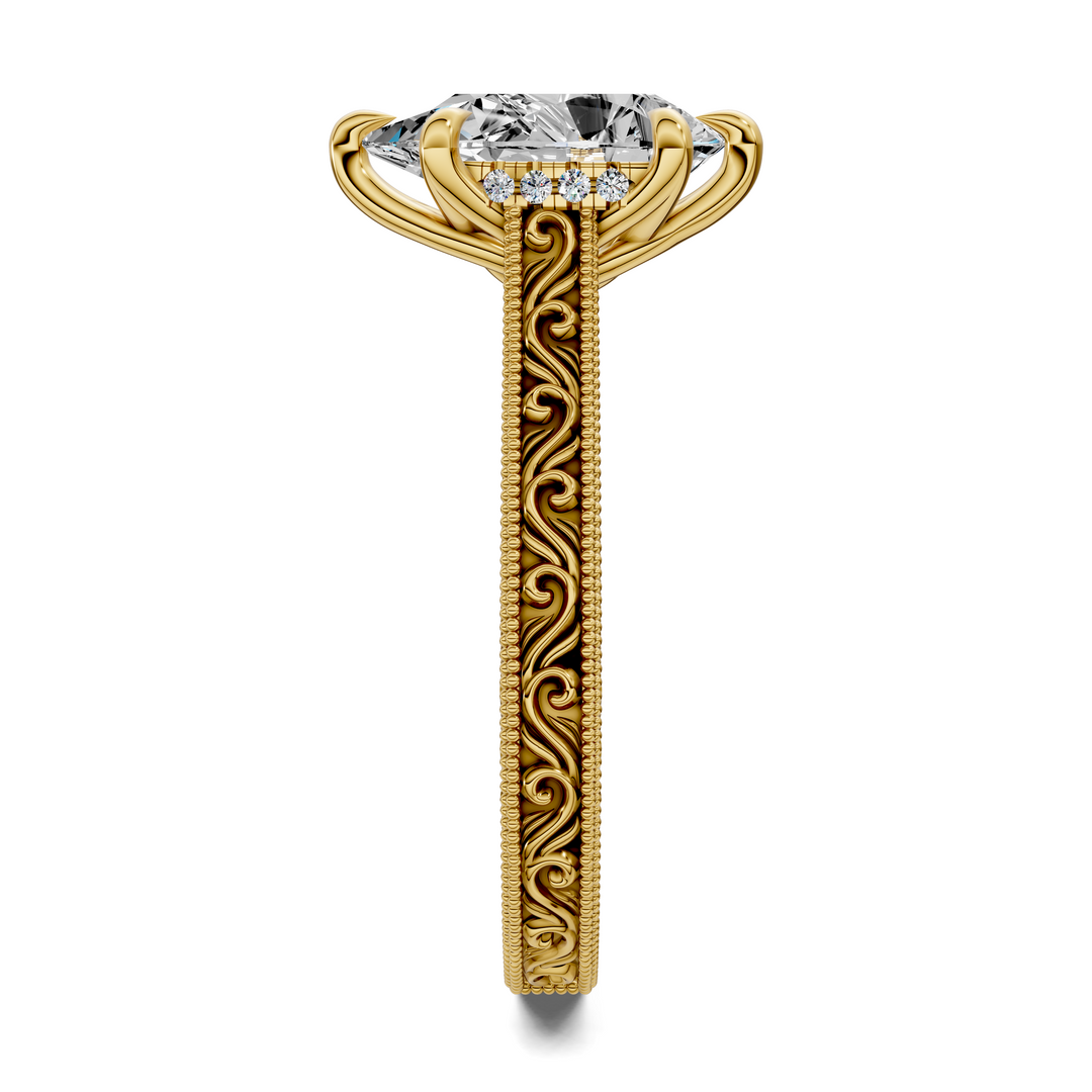 Jill Vintage Vine Ring