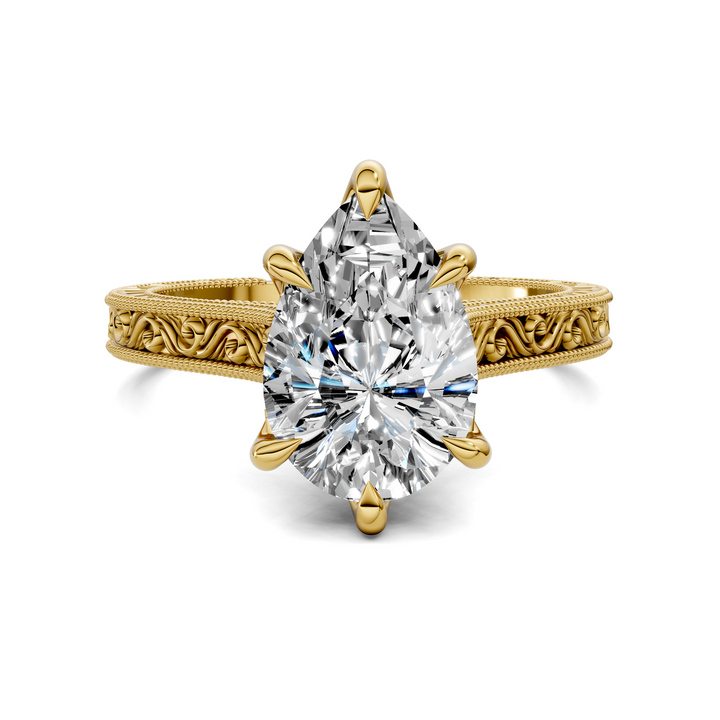 Jill Vintage Vine Ring