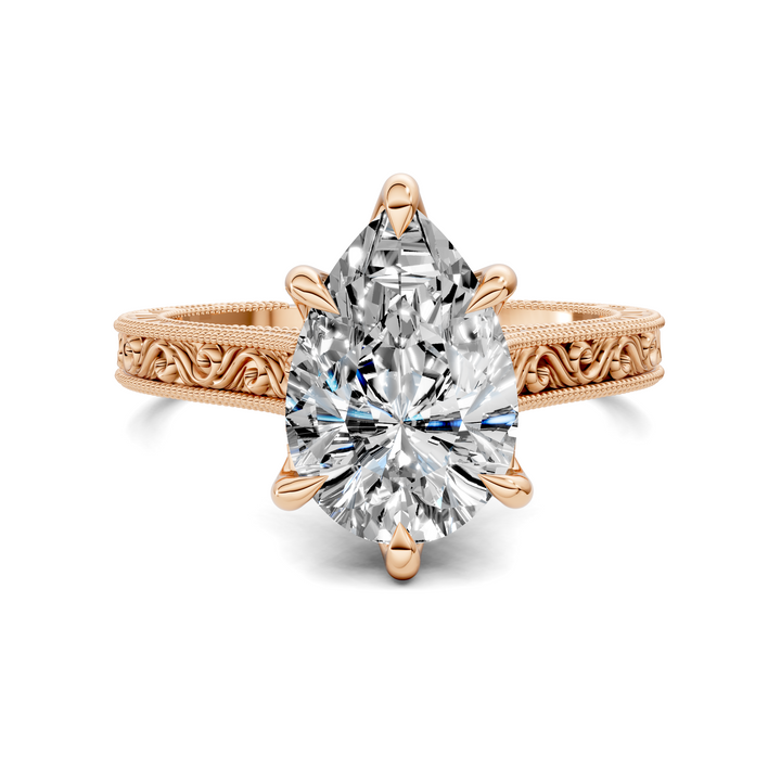 Jill Vintage Vine Ring