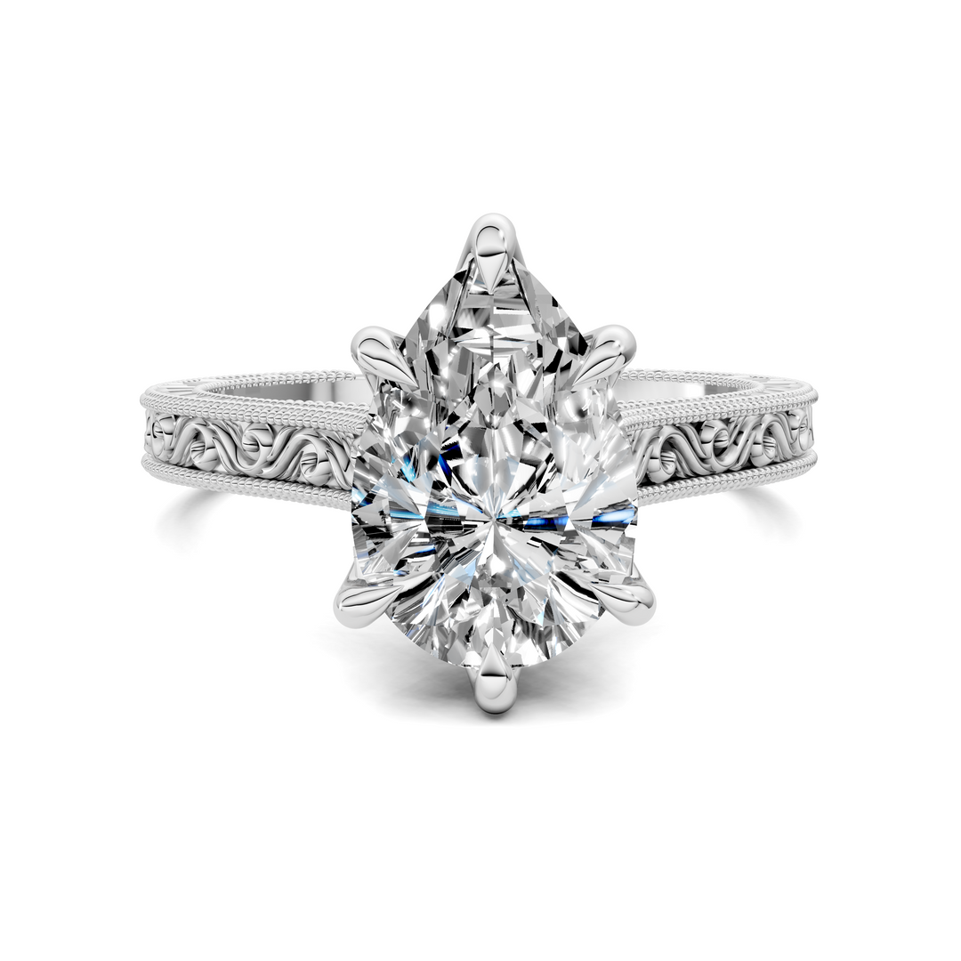 Jill Vintage Vine Ring