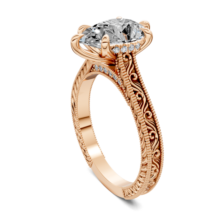 Jill Vintage Vine Ring