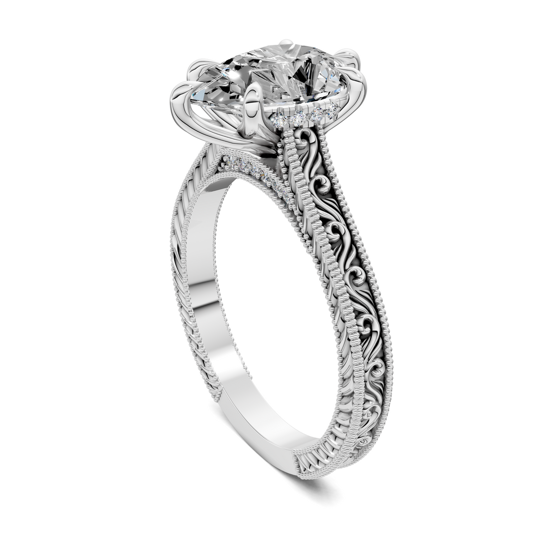 Jill Vintage Vine Ring