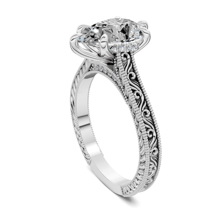 Jill Vintage Vine Ring