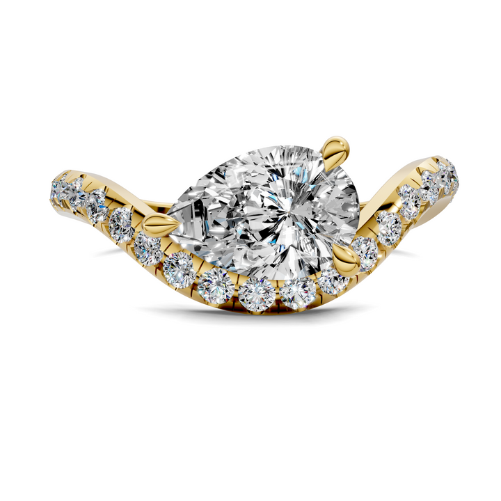 Lakeisha East-West Pavé Ring