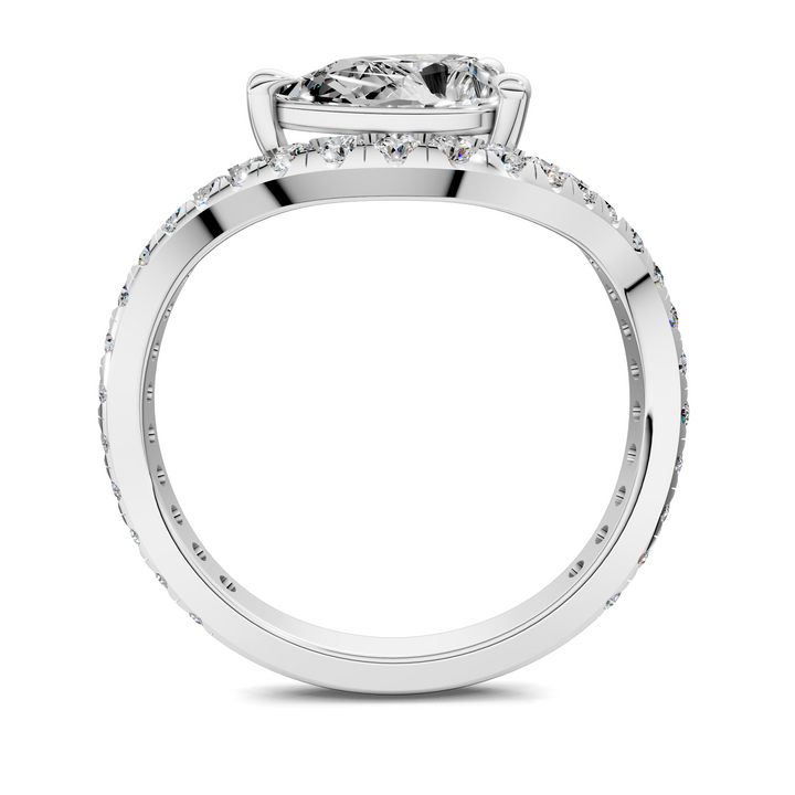 Lakeisha East-West Pavé Ring