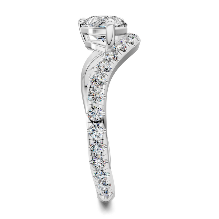 Lakeisha East-West Pavé Ring