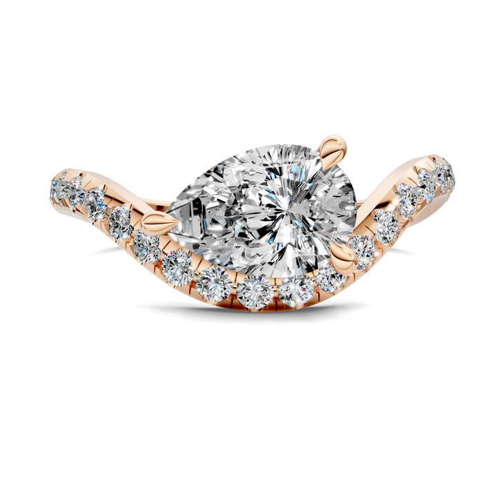 Lakeisha East-West Pavé Ring