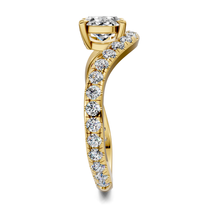 Lakeisha East-West Pavé Ring