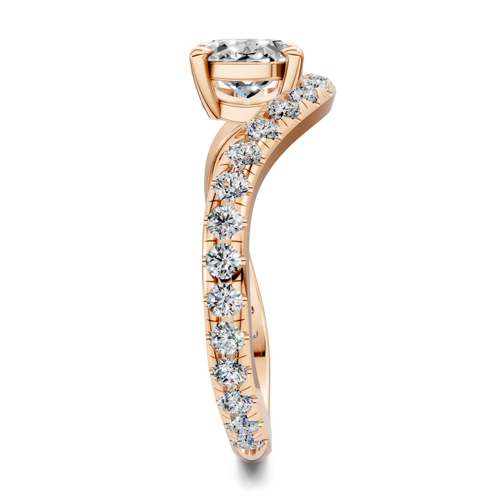 Lakeisha East-West Pavé Ring