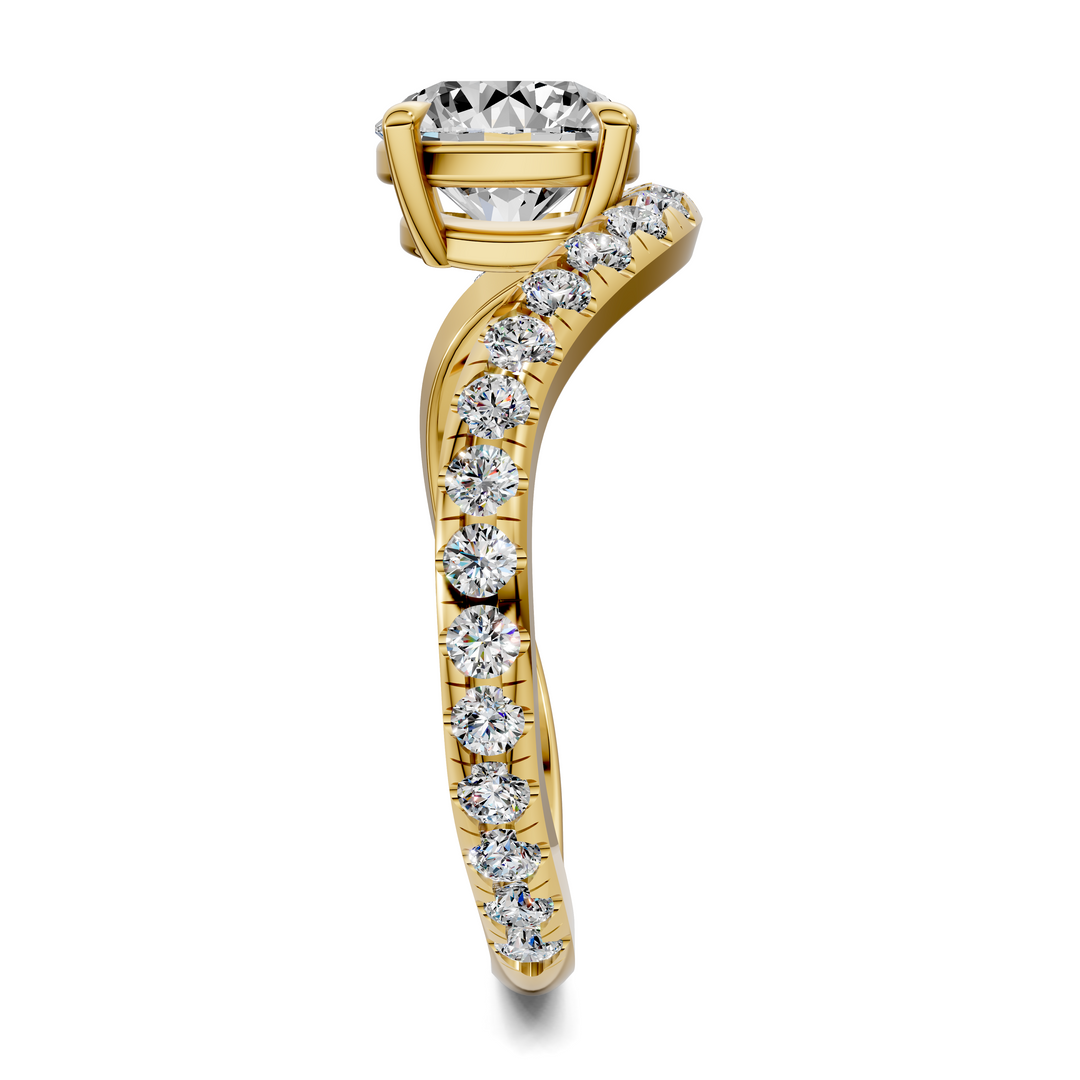 Lakeisha East-West Pavé Ring