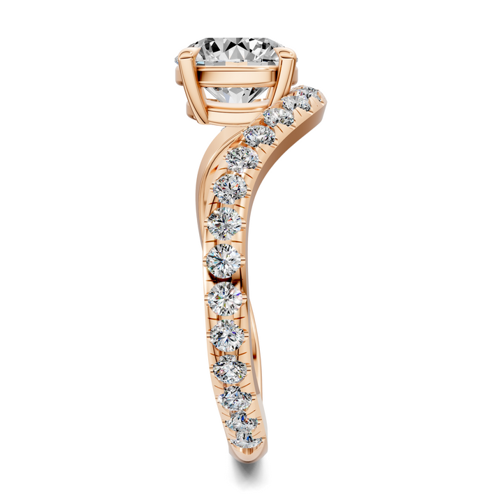 Lakeisha East-West Pavé Ring