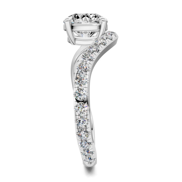 Lakeisha East-West Pavé Ring
