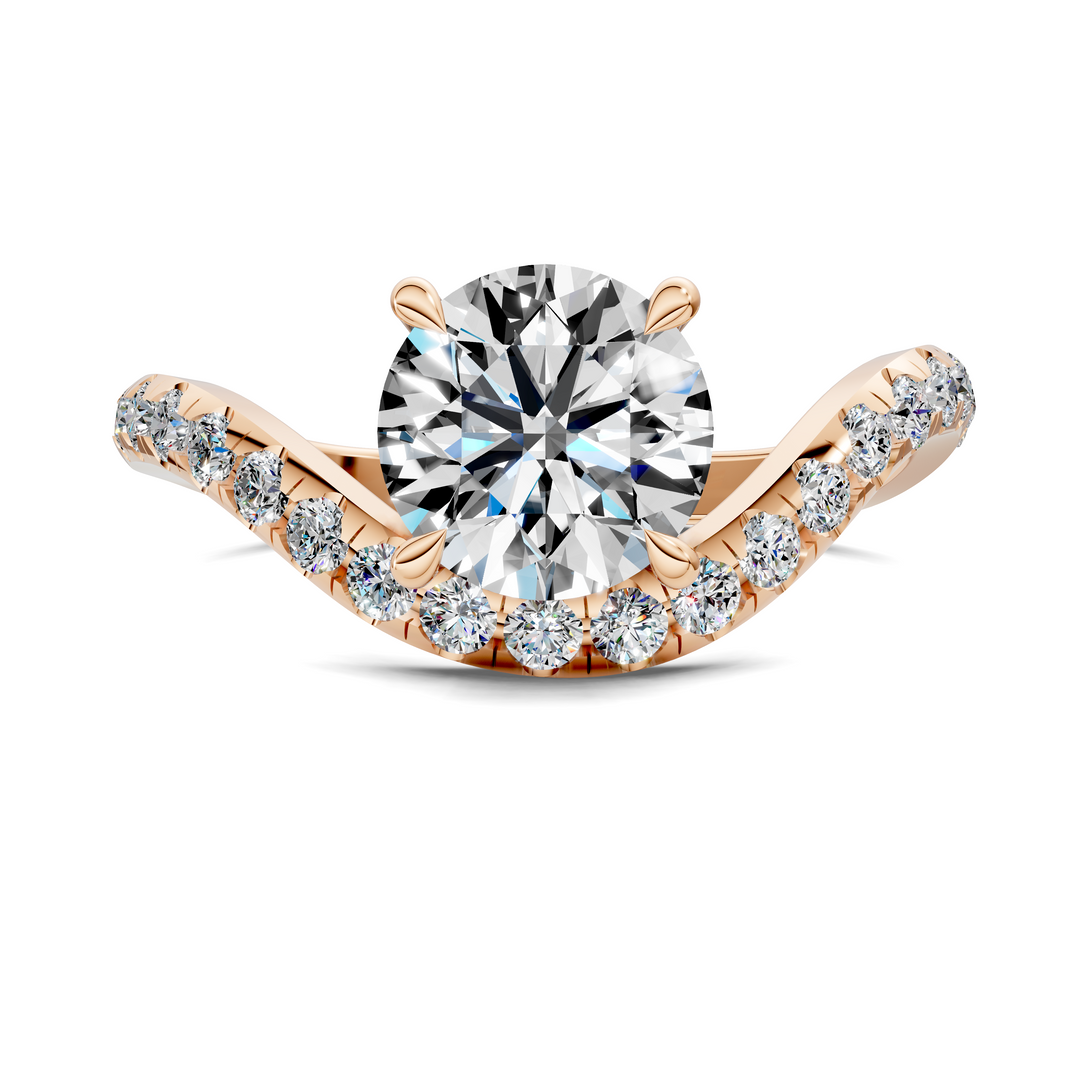 Lakeisha East-West Pavé Ring