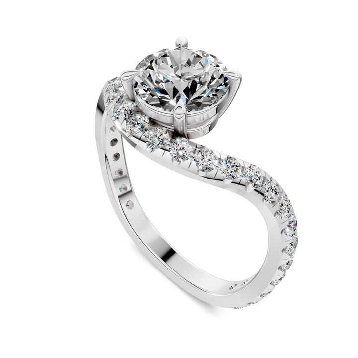 Lakeisha East-West Pavé Ring