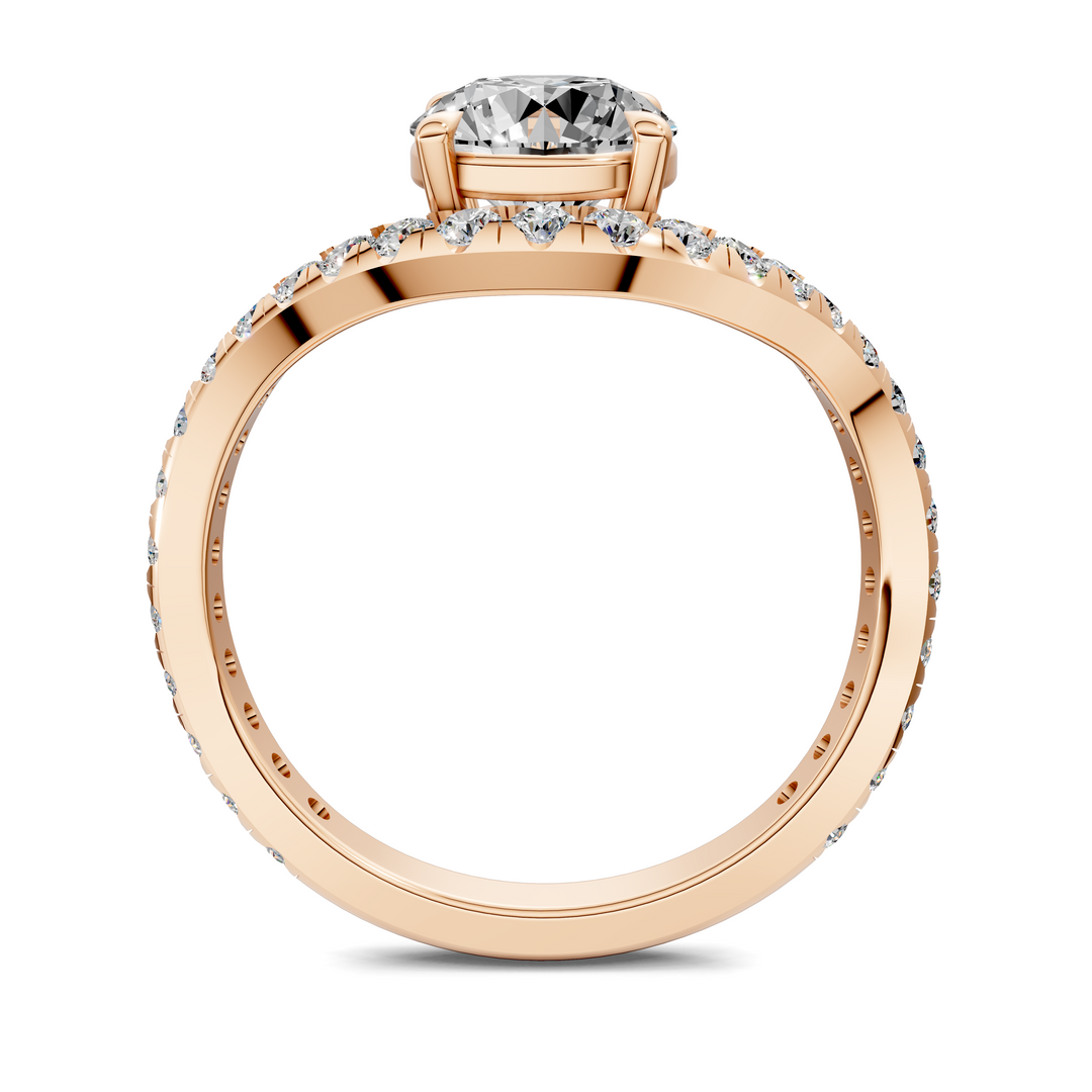 Lakeisha East-West Pavé Ring