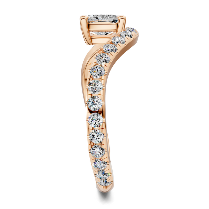 Lakeisha East-West Pavé Ring