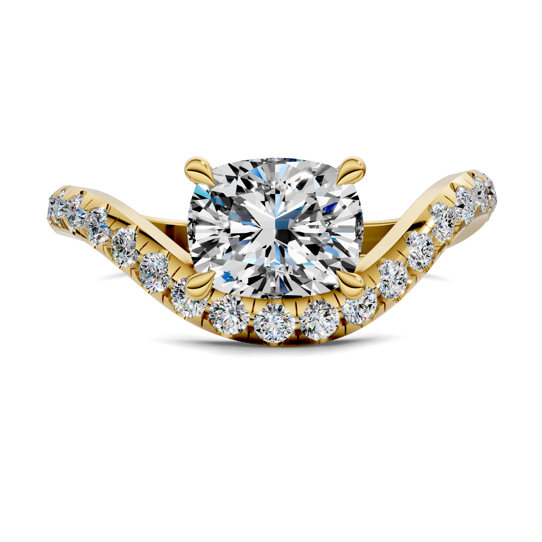 Lakeisha East-West Pavé Ring