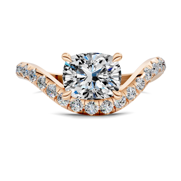 Lakeisha East-West Pavé Ring
