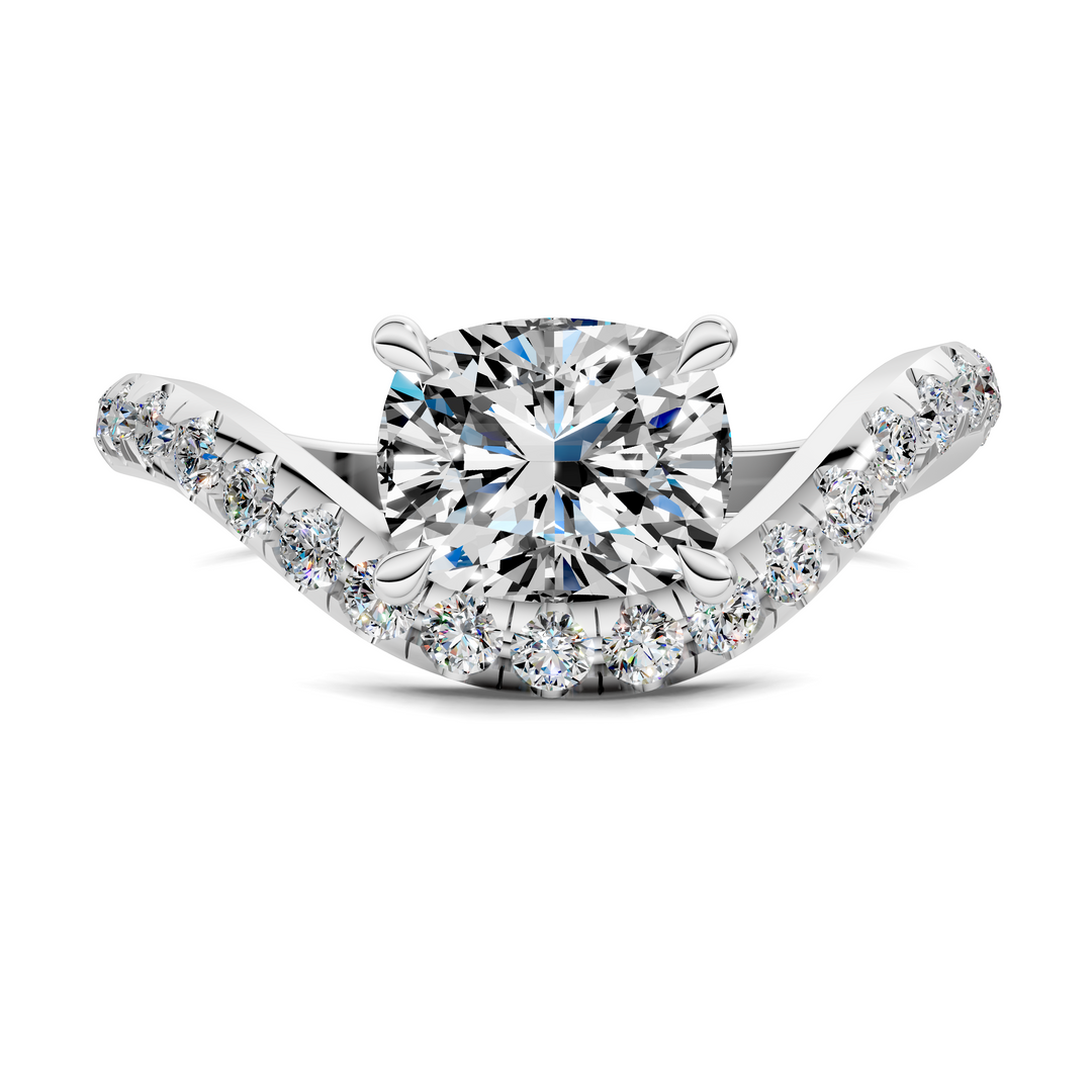Lakeisha East-West Pavé Ring