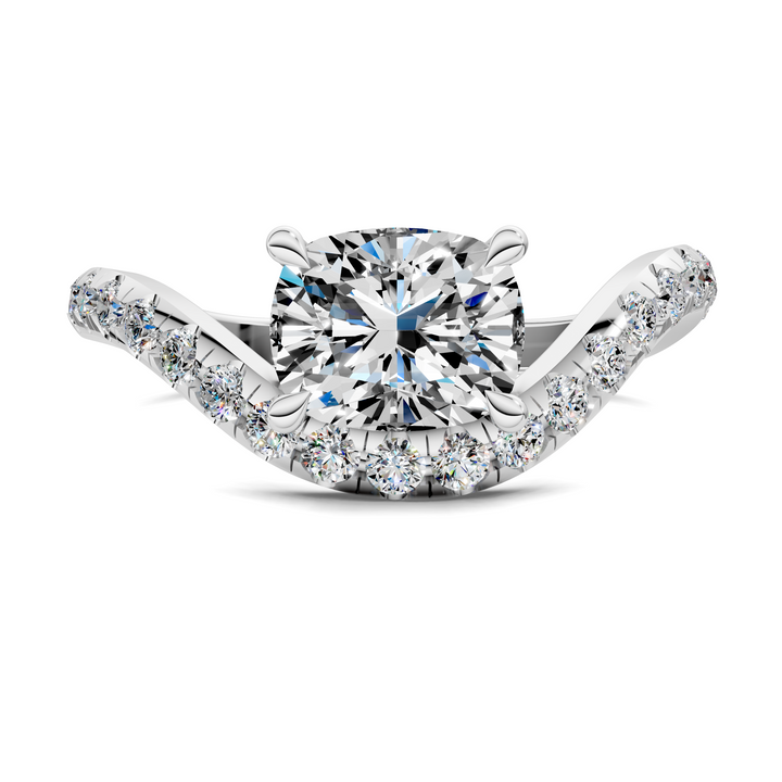 Lakeisha East-West Pavé Ring