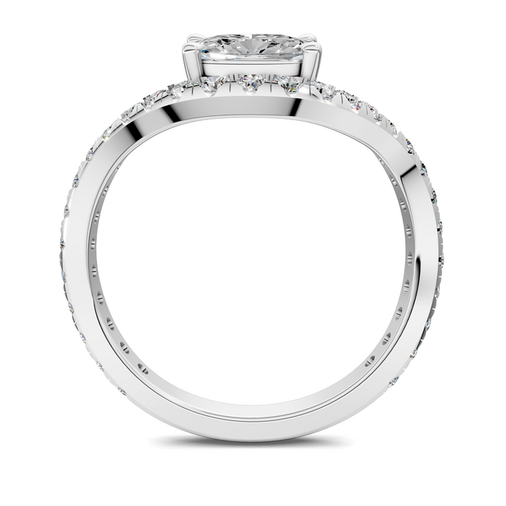 Lakeisha East-West Pavé Ring