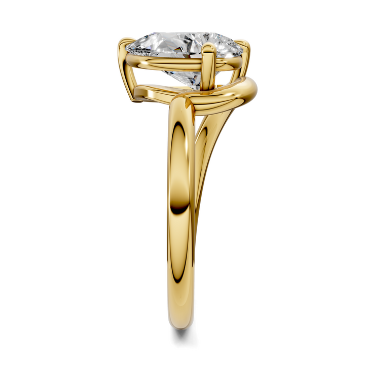 Shelley Sculptural Solitaire Ring