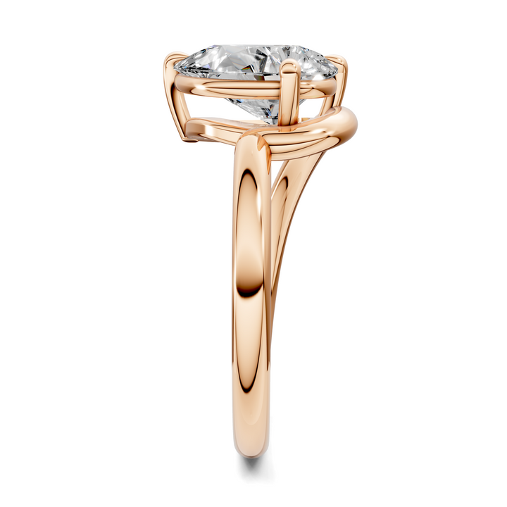 Shelley Sculptural Solitaire Ring