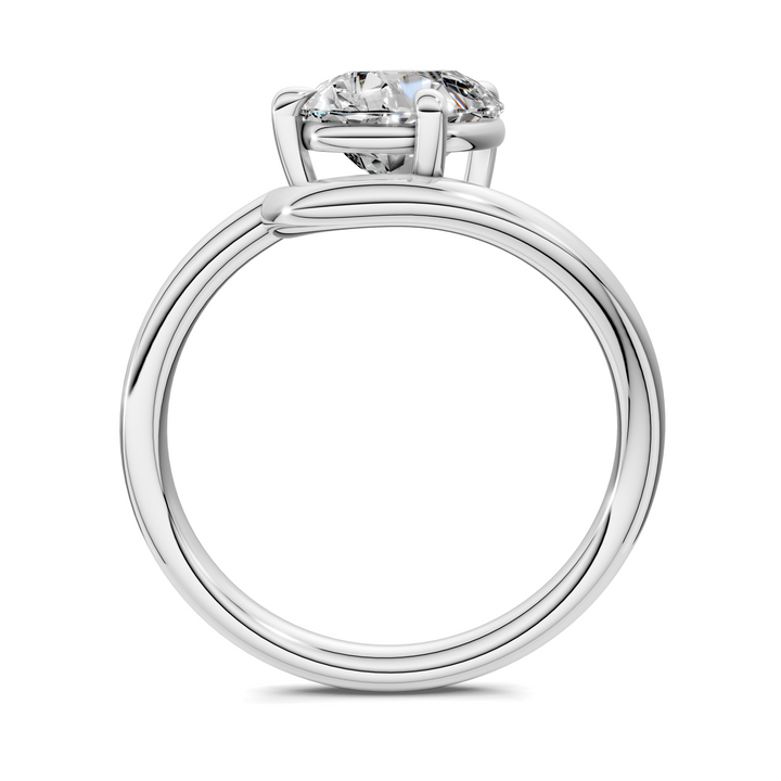 Shelley Sculptural Solitaire Ring