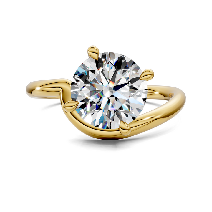 Shelley Sculptural Solitaire Ring