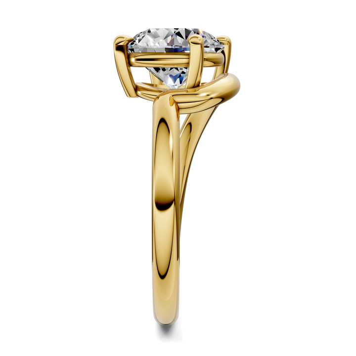 Shelley Sculptural Solitaire Ring