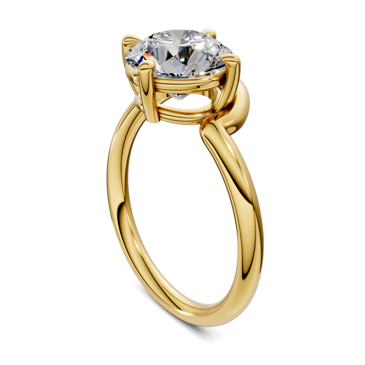 Shelley Sculptural Solitaire Ring