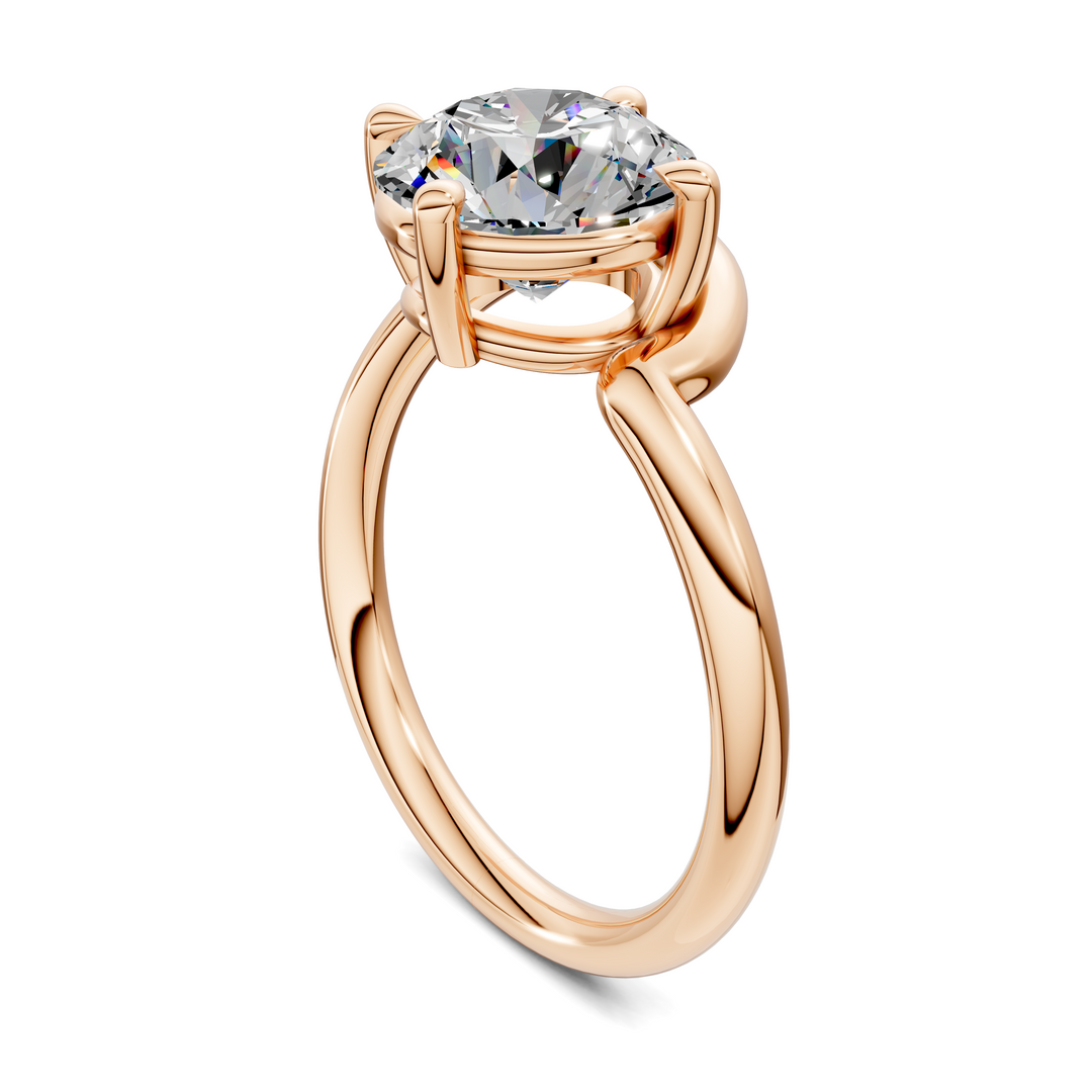 Shelley Sculptural Solitaire Ring