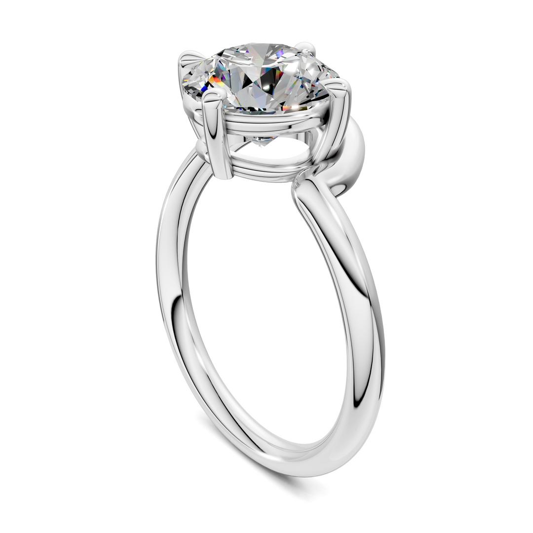 Shelley Sculptural Solitaire Ring
