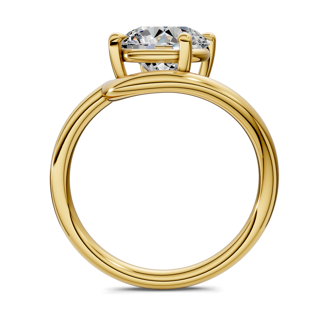 Shelley Sculptural Solitaire Ring