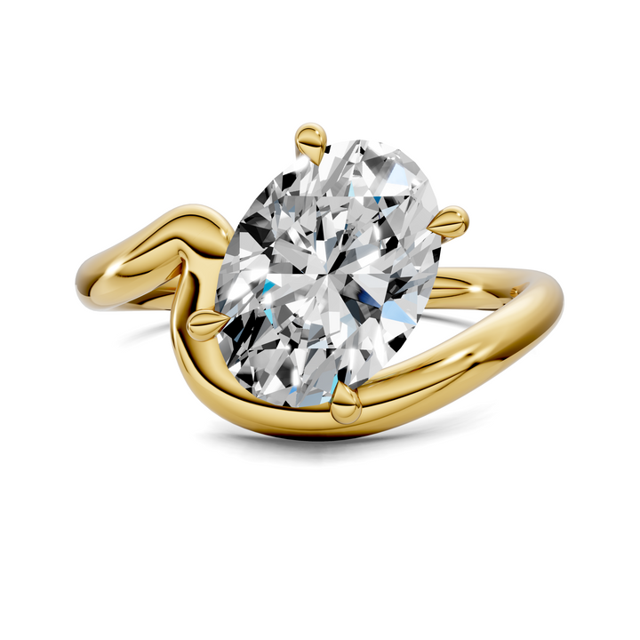 Shelley Sculptural Solitaire Ring