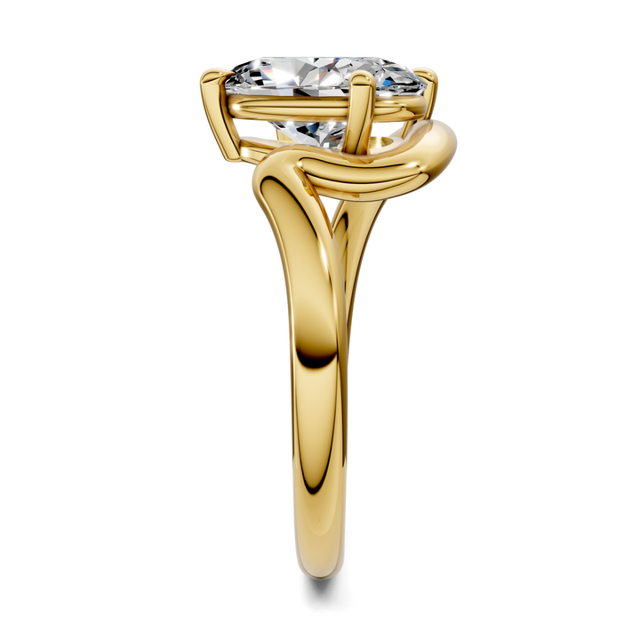 Shelley Sculptural Solitaire Ring