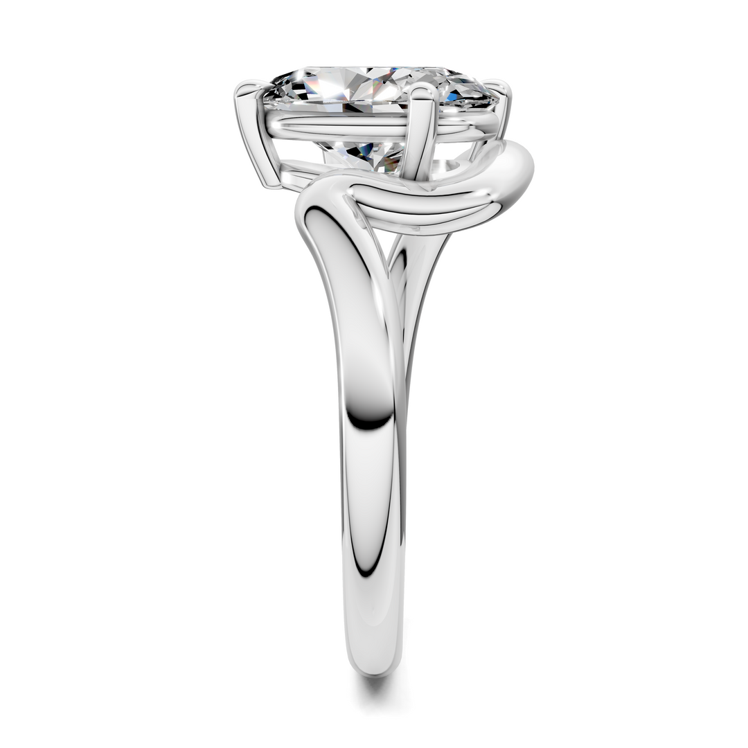 Shelley Sculptural Solitaire Ring