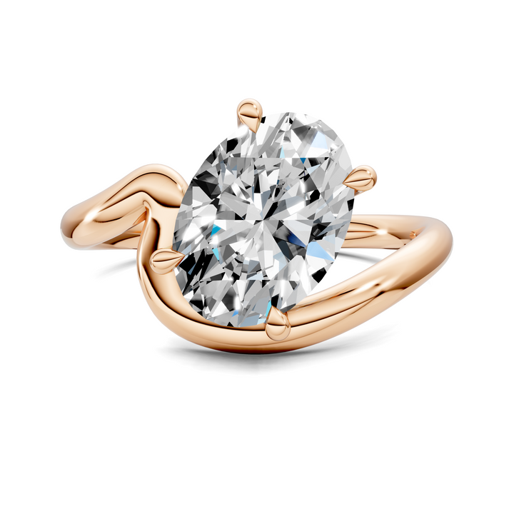 Shelley Sculptural Solitaire Ring