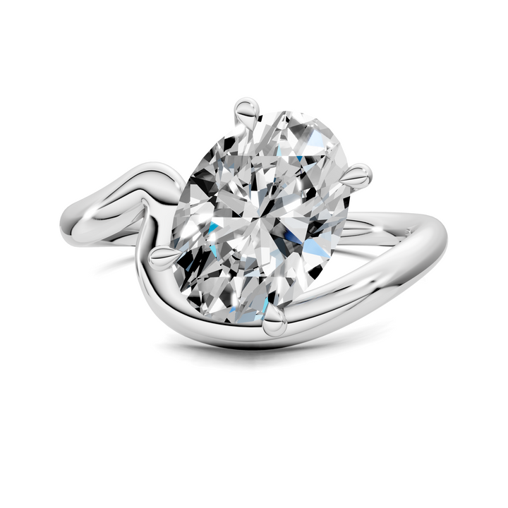 Shelley Sculptural Solitaire Ring