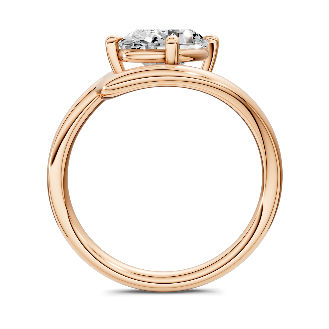 Shelley Sculptural Solitaire Ring