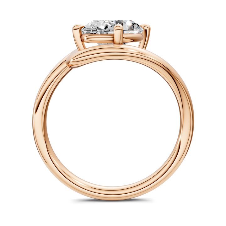 Shelley Sculptural Solitaire Ring