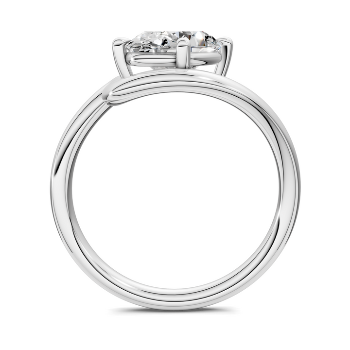 Shelley Sculptural Solitaire Ring